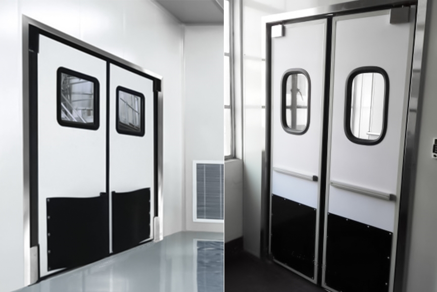 Portes battantes pour chambre froide