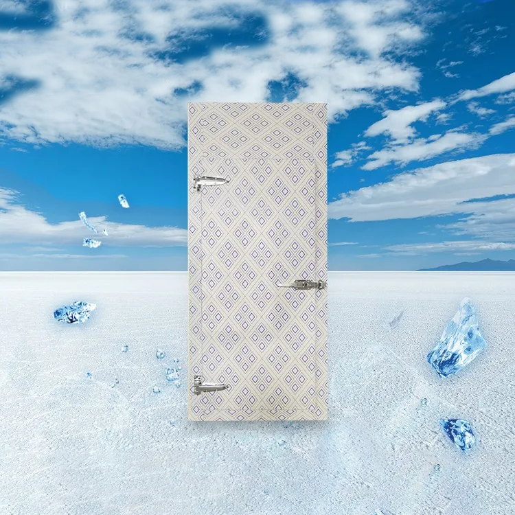 Porte battante de chambre froide