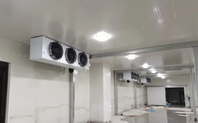 Chambre froide pour le stockage des fruits