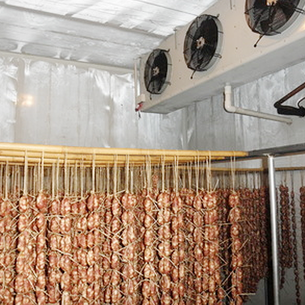 Chambre froide walk-in ARTECO pour poissons et viandes