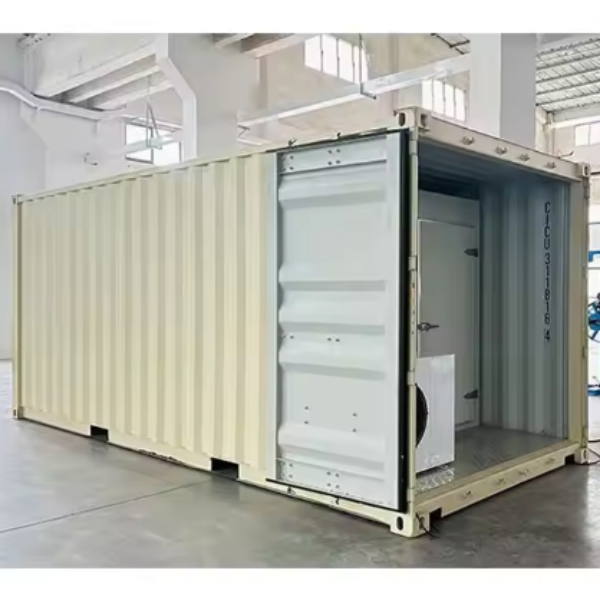 Conteneur frigorifique chambre froide 40 pieds -25℃.