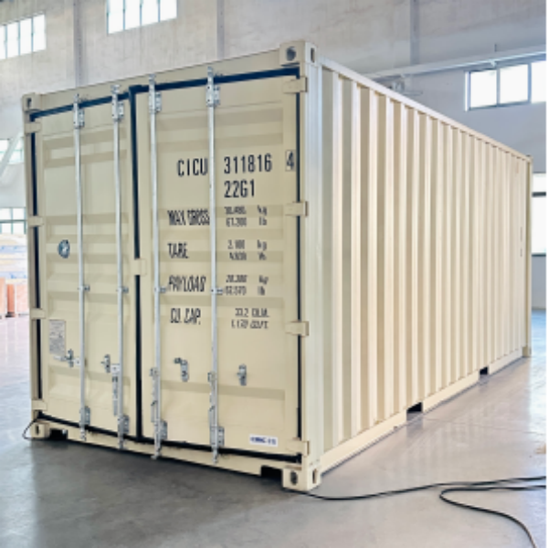 Conteneur frigorifique standard 20 pieds monophasé pour température moyenne