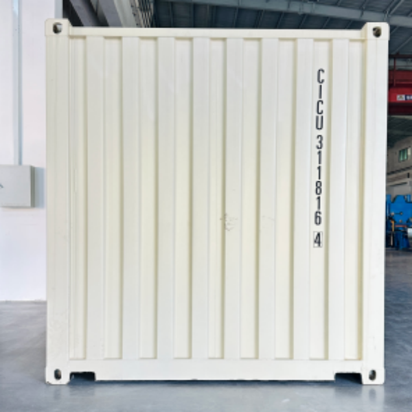 Conteneur réfrigéré 40 pieds High Cube monophasé à température moyenne.