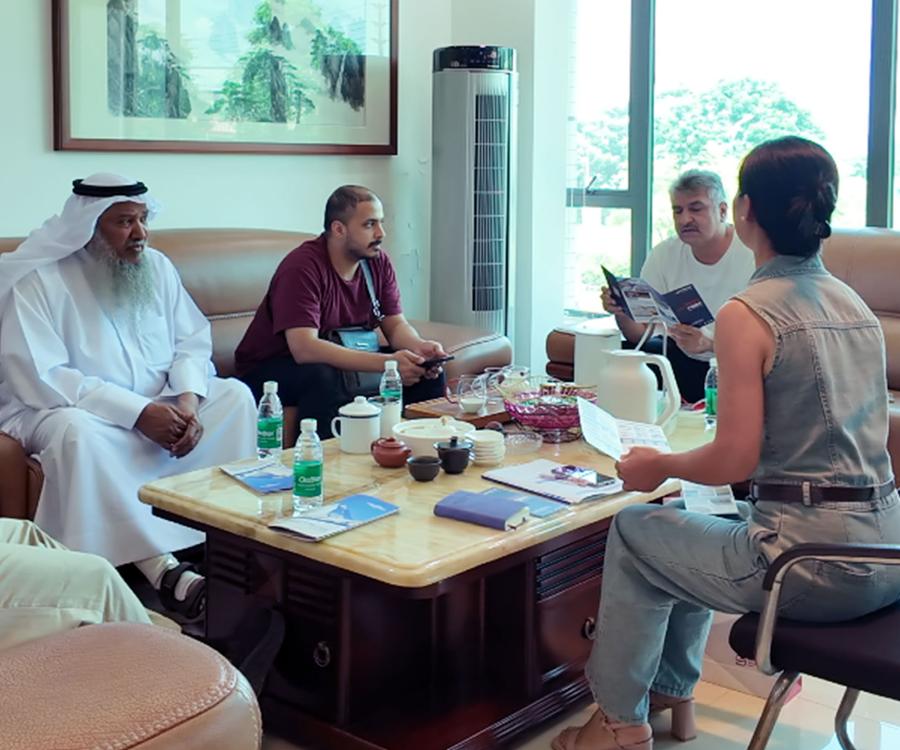 Visite d'un Client Saoudien Imprégné par les Solutions de Stockage à Froid d'ARTECO