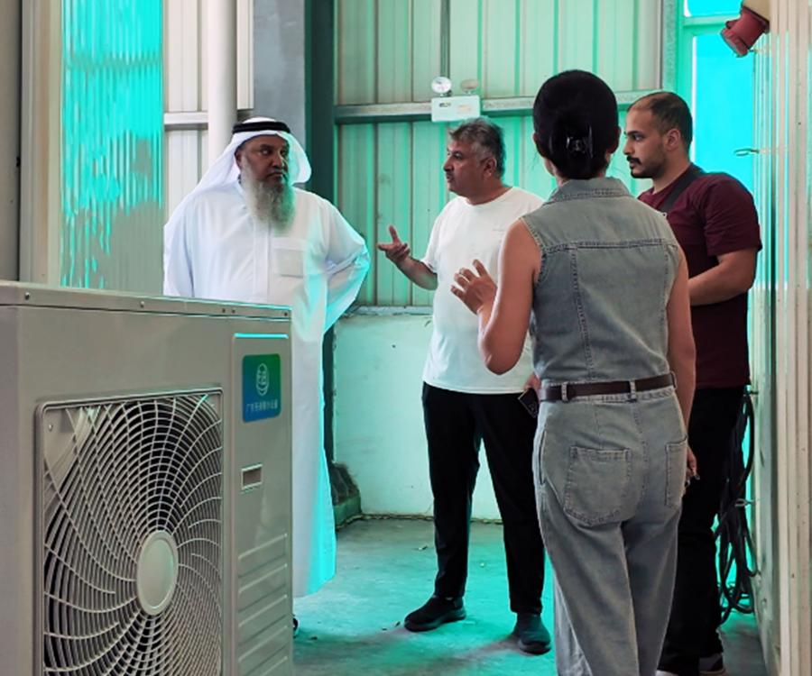 Visite d'un Client Saoudien Imprégné par les Solutions de Stockage à Froid d'ARTECO