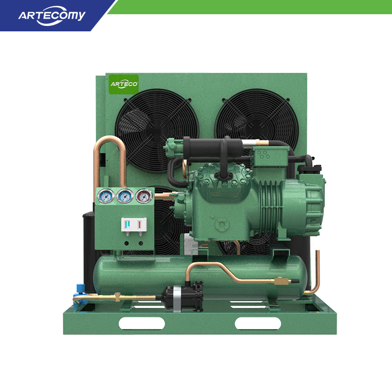 Unité de condensation à deux étages Bitzer S6G-25.2Y 25HP pour installations industrielles