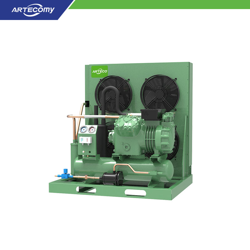 Unité de condensation ouverte Bitzer 4HE-25Y 25HP pour usage de refroidissement industriel