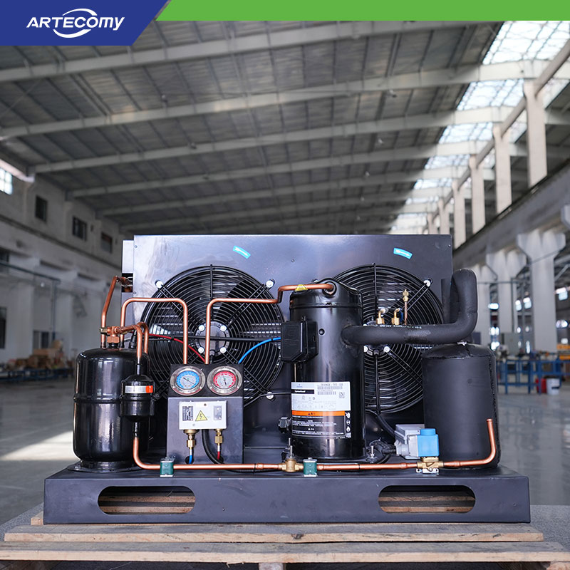 Unité de condensation Emerson Copeland ZFI20KQE 4HP pour stockage frigorifique à basse température