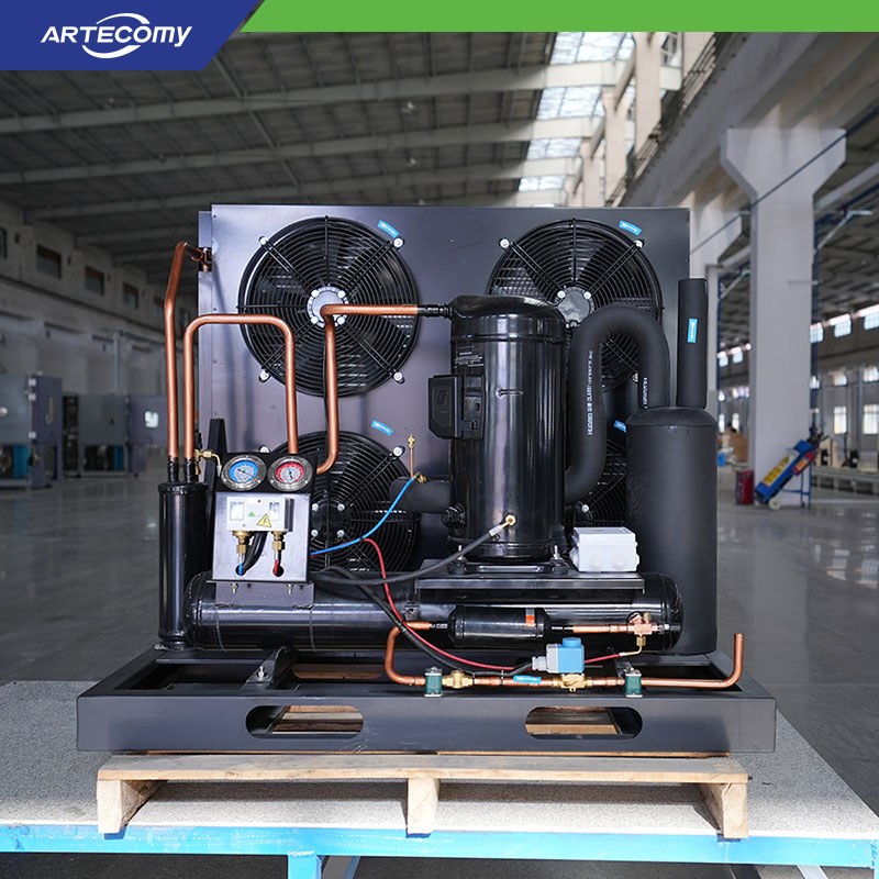 Unité à compresseur scroll Emerson Copeland ZFI50KQE 13HP pour stockage frigorifique intensif