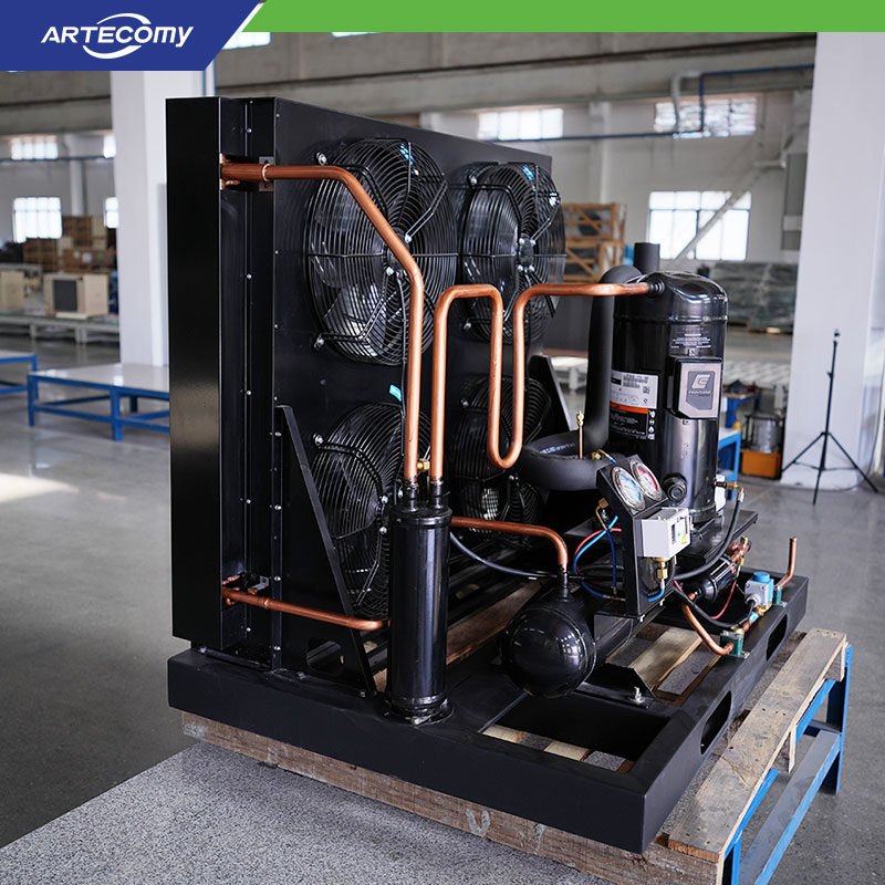 Unité à compresseur scroll Emerson Copeland ZFI96KQE 25HP pour applications de surgélation rapide