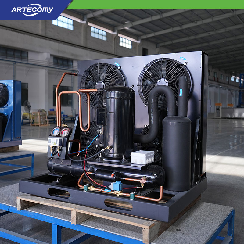 Unité à compresseur scroll Emerson Copeland ZFI140KQE 40HP pour la congélation industrielle à grande échelle