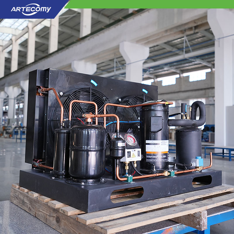 Unité à air refroidi Emerson Copeland ZB29KQE 4CV pour stockage frigorifique commercial