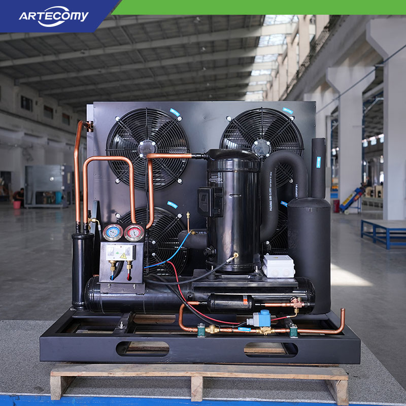 Emerson Copeland ZB66KQE Unité de compresseur scroll 9HP pour chambre froide industrielle.