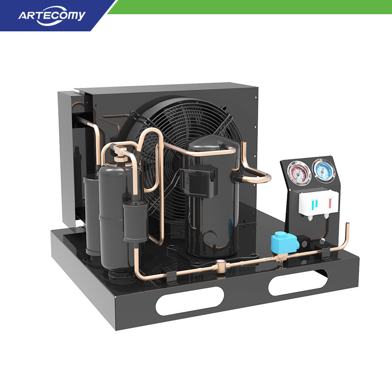 Unité à compresseur scroll Emerson Copeland ZB15KQE 2HP pour chambres froides de supermarché