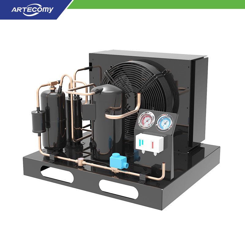 Unité de condensation Emerson Copeland ZB21KQE 3HP pour vitrines réfrigérées en commerce de détail