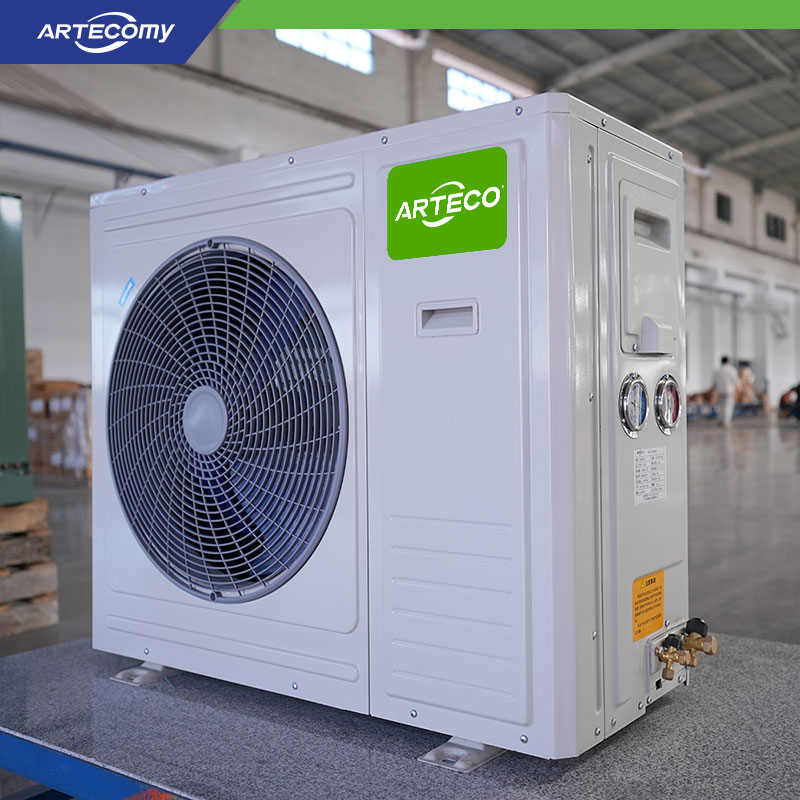 Unité silencieuse Copeland ZB21KQE 3HP de type coffre pour le refroidissement de supermarché