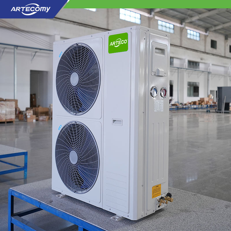 Unité de type coffre Emerson ZB45KQE 6HP style climatiseur 5℃～15℃ pour le stockage de boissons