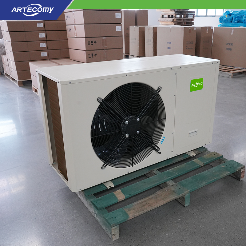 Unité de compression scroll Emerson Copeland ZB58KQE 8HP couleur ivoire pour réfrigération commerciale