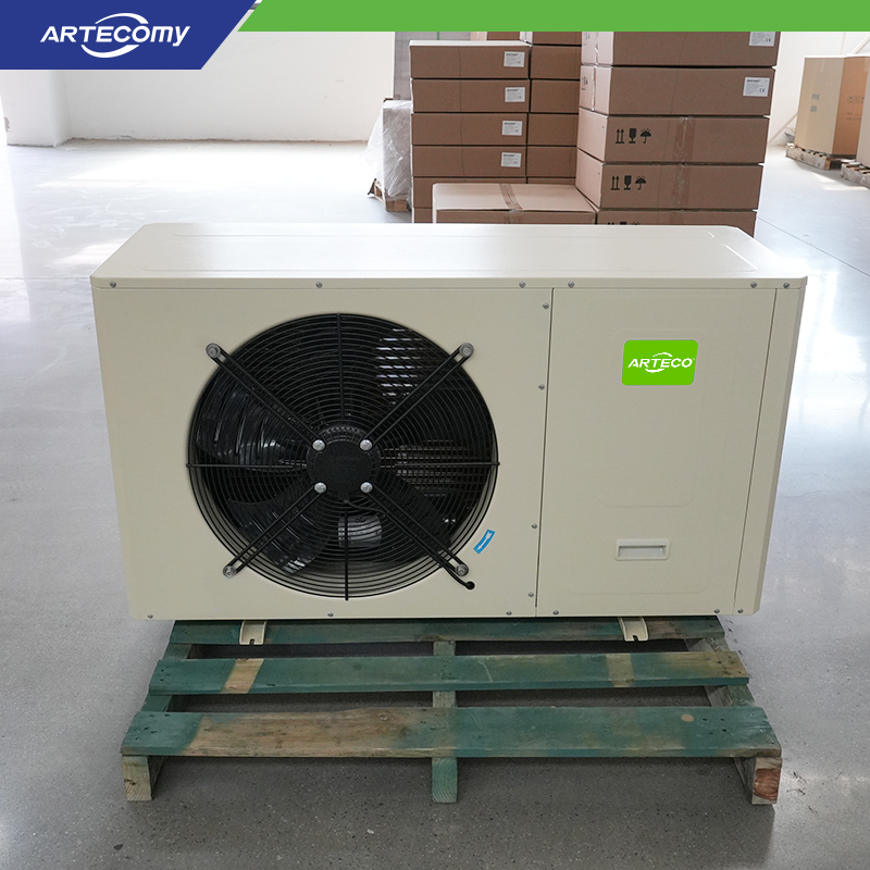 Unité de condensation Copeland ZSI14KQE 4HP type boîte à bas prix pour la transformation des produits de la mer ﹣15～-25℃