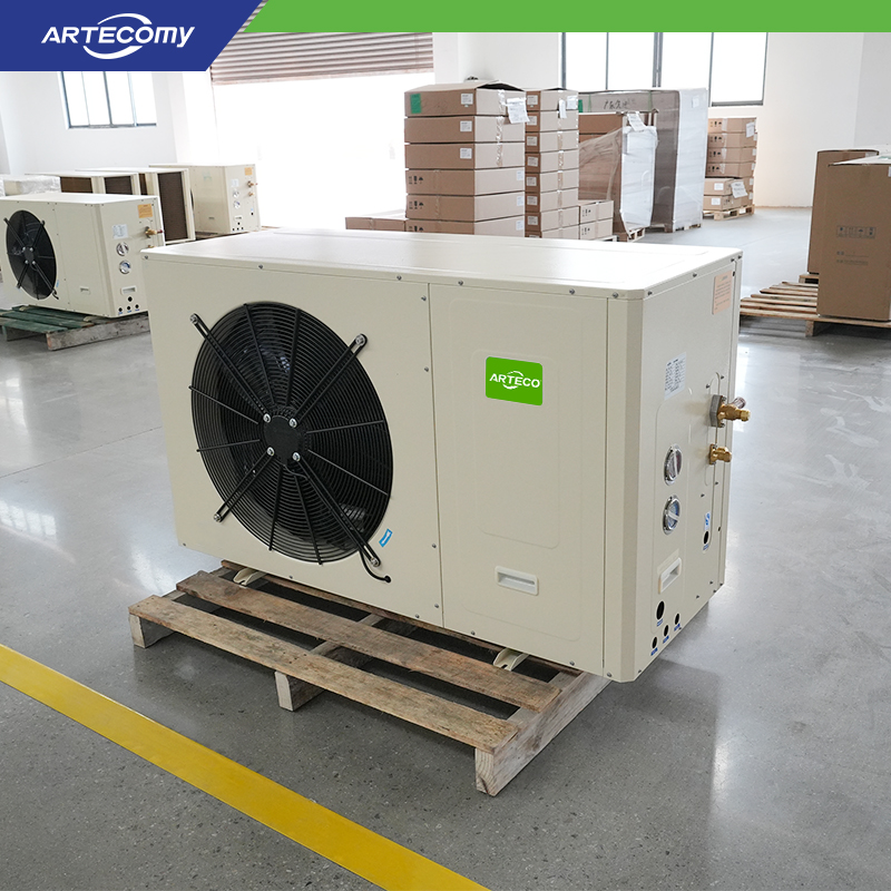 Unité de condensation Copeland type boîte à bas prix ZF34KQE 10HP pour le stockage de viande congelée