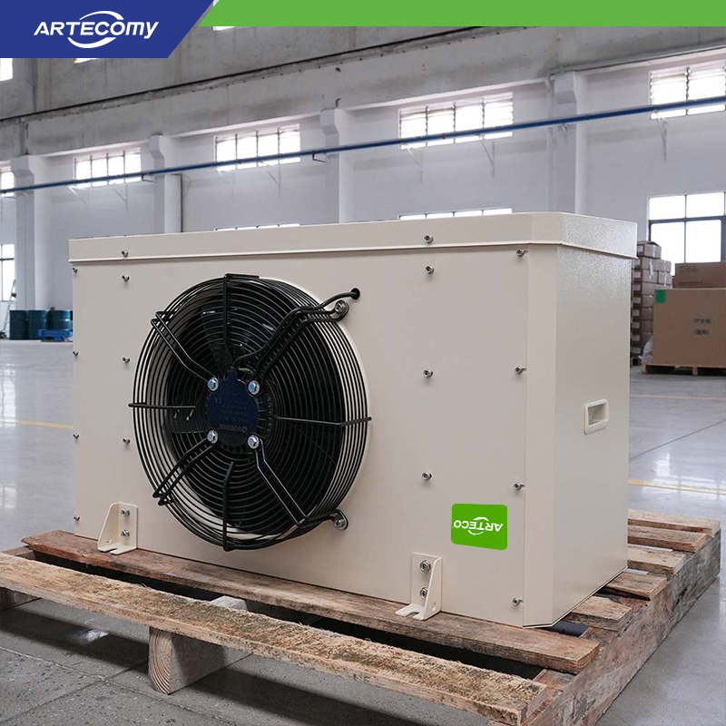 Unité de refroidissement à faible température personnalisable à 1 ventilateur pour chambres froides de transformation alimentaire