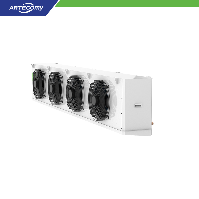 Refroidisseur à air robuste à 4 ventilateurs pour entrepôts logistiques