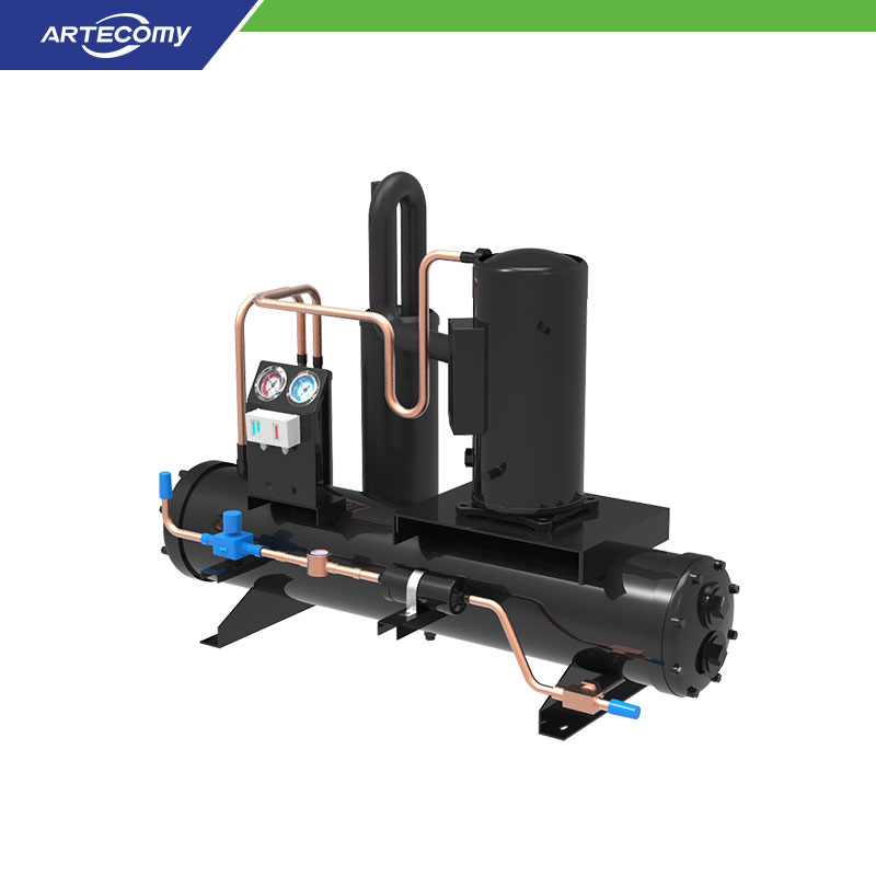 Emerson Copeland ZB66KOE 9 CV Groupe de condensation à compresseur scroll hermétique Refroidi à l’eau 5°C~15°C Refroidissement de produits agricoles