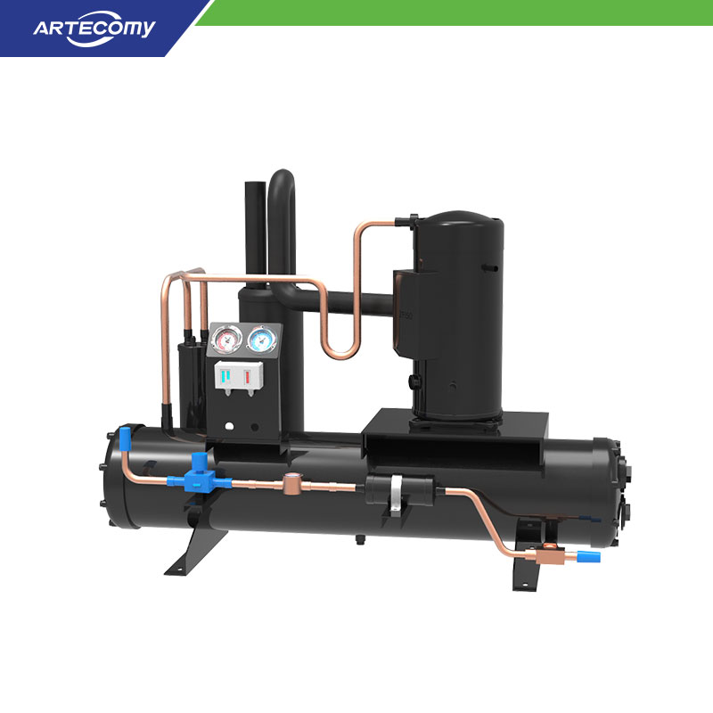 Emerson Copeland ZB95KOE Unité de condensation 13 HP Compresseur Scroll Refroidie à l'eau -5°C~5°C Entrepôt de produits alimentaires surgelés