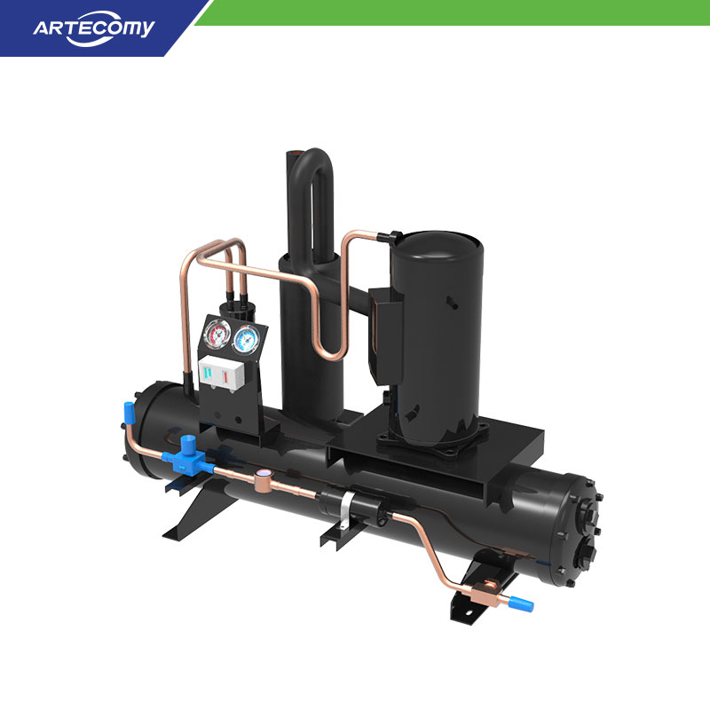 Emerson Copeland ZB130KOE Unité de condensation 20 HP Compresseur Scroll Refroidie à l'eau -5°C~5°C Refroidissement pour processus chimiques