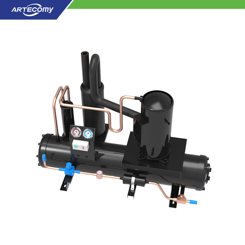 Emerson Copeland ZFI26KQE Unité de condensation 6 HP Compresseur Scroll Refroidie à l'eau -15°C~-35°C Stockage cryogénique médical