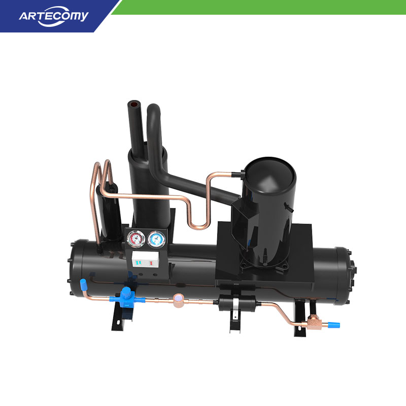 Emerson Copeland ZFI68KOE Unité de condensation 18 HP Compresseur Scroll Refroidie à l'eau -15°C~-35°C Usine de transformation de viande