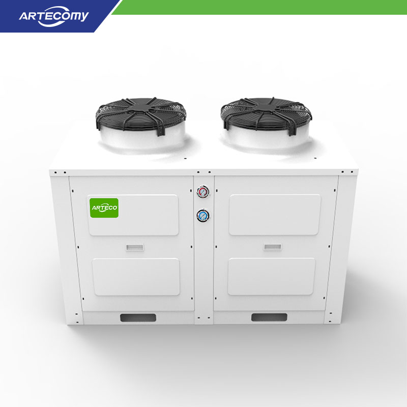 Condenseur à air de type boîte série BT avec tubes en cuivre Φ9,52 et ventilateur Φ630