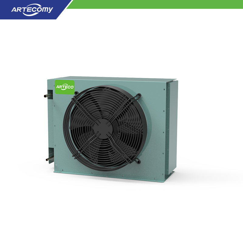 Condenseur à tubes rainurés Φ9,52 avec ventilateur à rotor externe Φ500 – Idéal pour unités frigorifiques