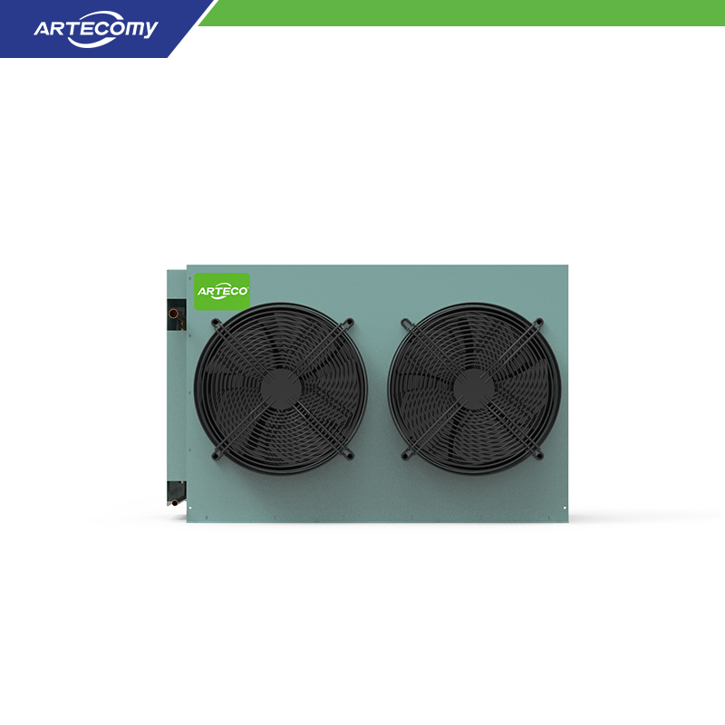 Condenseur vertical empilable à 2 ventilateurs pour congélateurs et vitrines réfrigérées