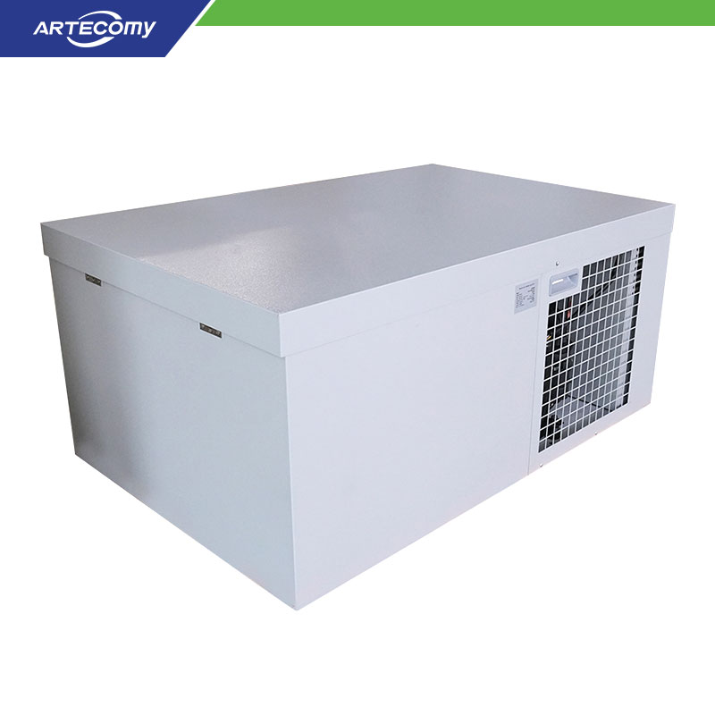 Unité de refroidissement monobloc 1HP à montage supérieur pour chambre froide négative, Full DC Inverter