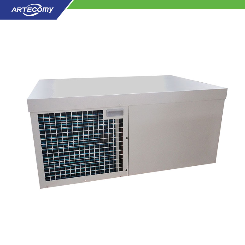 Unité monobloc de refroidissement 2HP à montage supérieur pour chambre froide négative, Full DC Inverter