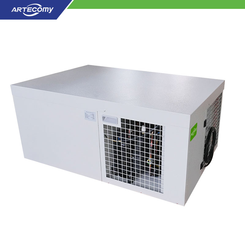 Unité monobloc 4HP à montage supérieur pour chambre froide négative, Full DC Inverter