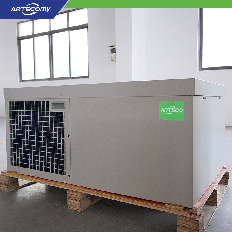 Unité monobloc plafond 2HP pour chambre froide négative, Full DC à fréquence variable