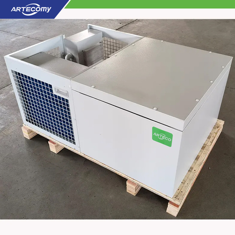 Unité monobloc de refroidissement 4HP à montage supérieur pour chambre froide négative, Full DC Inverter